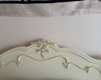 Off White Full Size Princess Bed Frame. Photo 3 of 4. 