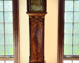 Maitland Smith Flame Mahogany Grand Father Clock. Measures 20" W x 12" D x 100" H. Photo 1 of 2. 