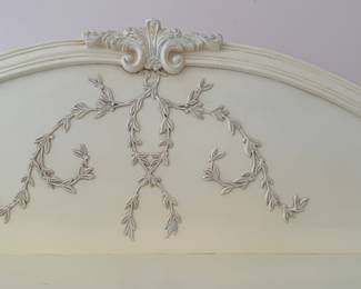 Off White Full Size Princess Bed Frame. Photo 2 of 4. 