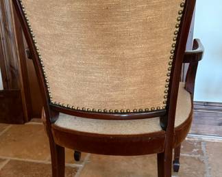 Needlepoint Upholstered Arm Chair - 2 Available. Photo 2 of 2.  