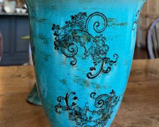 Glazed Earthenware Vase. 