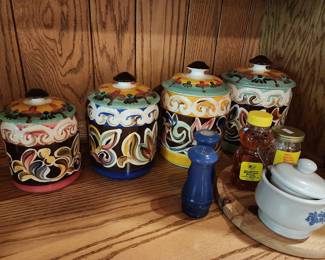 Set of Italian Storage Jars