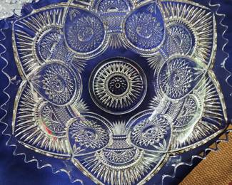 Gorgeous Brilliant Cut Crystal Bowl