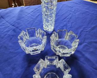 Set of Orrefors Bowls and Vase