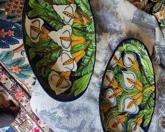 Pair of Italian Platters