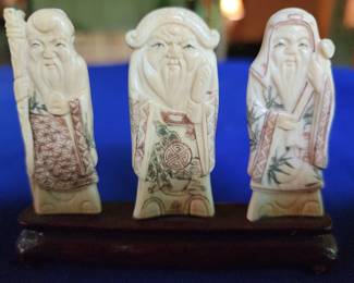 Carved Chinese Figurines