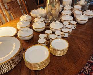 Incredible Rorstrand Nobel Price Dinnerware from Sweden 
