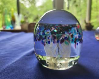 Outstanding Group of Swedish signed Paper weights