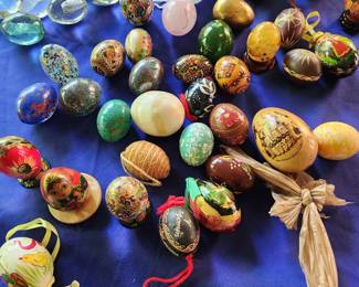 Large Collection of unique Eggs