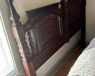 Wooden headboard 