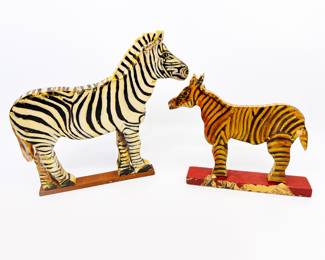 HAND CRAFTED VINTAGE WOOD ANIMALS