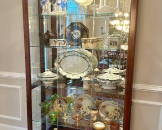 Beautiful Glass Front Curio Cabinet 