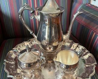 Silver plate Tea Set