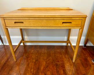 MCM Hill Rom Co. Beech & Maple Desk