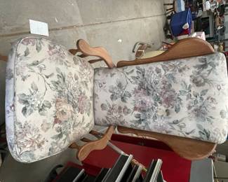 Flowered chair