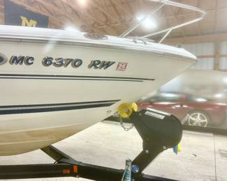 Sea Ray 230 Signature boat with trailer, excellent condition 