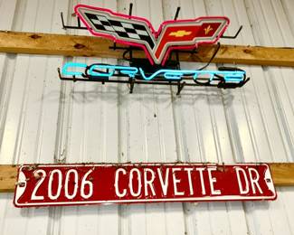 Corvette signs