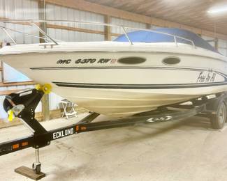 Sea Ray 230 Signature boat with trailer, excellent condition (BOAT AVAILABLE FOR PRESALE)