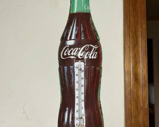 Vintage Coca-Cola thermometer (needs repair)