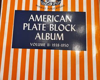 American plate block album vol 2