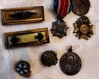 Medals and pins