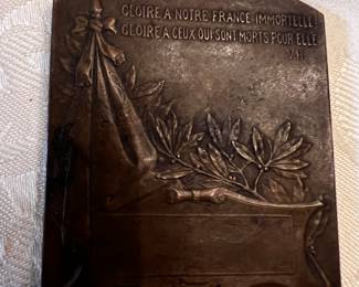Memorial Bronze Plate