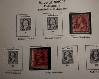 1890s stamps