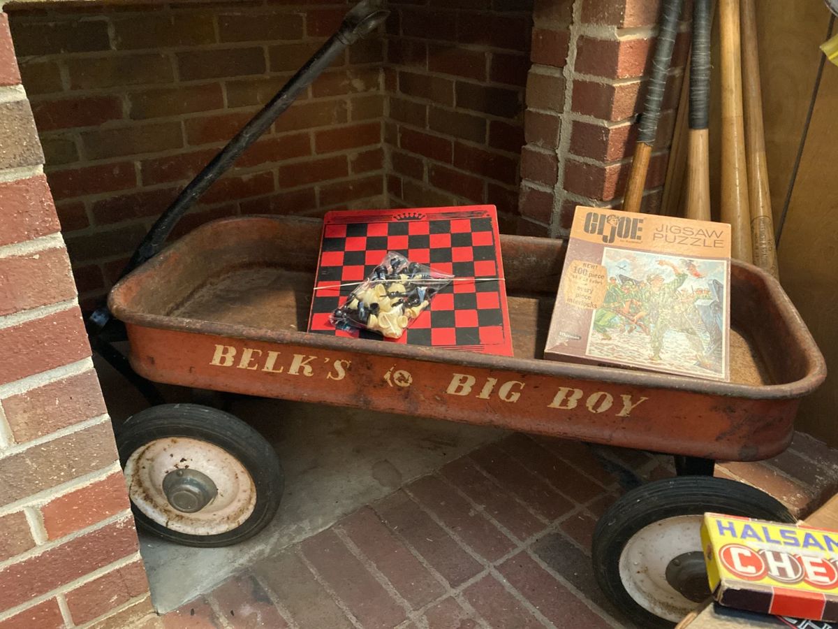 Belk's Big Boy Flyer wagon