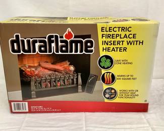 DILA113 Duraflame Electric Fireplace Insert Still in original box and wrapping. Realistic smoldering logs, infrared heating. 
