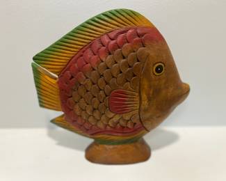 Wooden Decorative Fish 