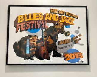 Erie Blues and Jazz Festival Art