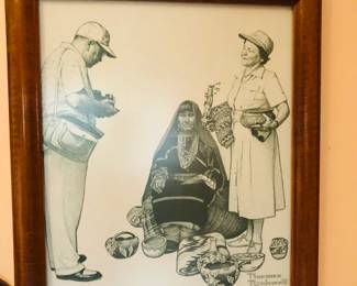 One of Several Norman Rockwell Prints