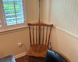 Pair of maple chairs