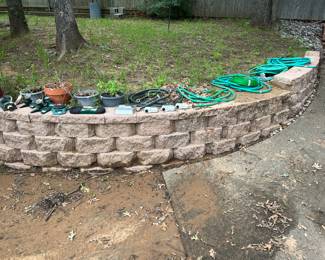 Sprinklers, hoses, pots