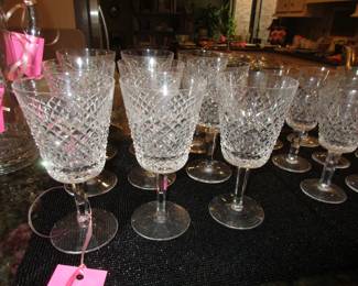 Waterford Water goblets Alana Set of 8