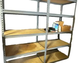 Two Steel 5Tier Utility Shelving Units