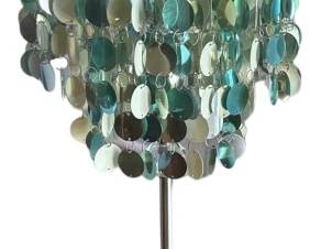Hanging Disk Chandelier Table Lamp