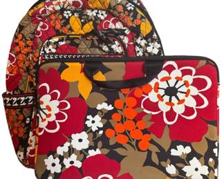 Vera Bradley Backpack Laptop Bag