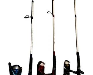Three Fishing Rods
