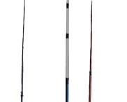 Three Fishing Rods with Reels