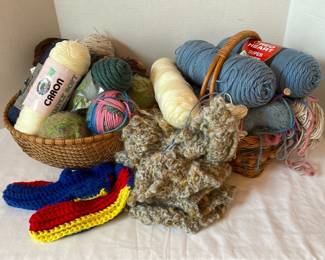 Crochet And Knitting Materials