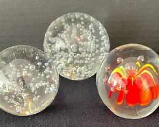 Vintage Murano Styled Paperweights