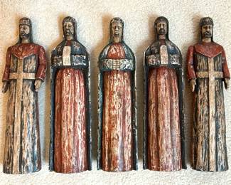 Southern Living Carved Wood Wise Men