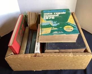 Vintage Books & Car Manuals