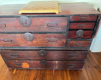 Antique Asian chest of drawers