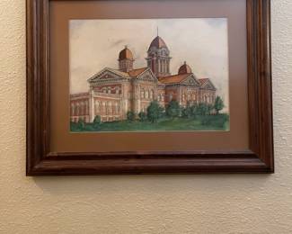 Nicely framed artwork