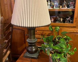 Heavy duty nautical inspired lamp