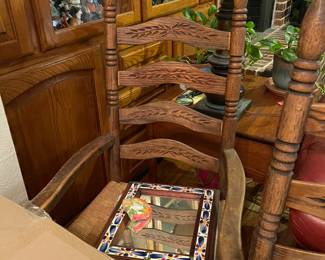 Ethan Allen cane seat chairs - set of 6