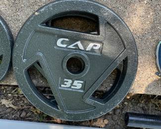 CAP weight lifting set