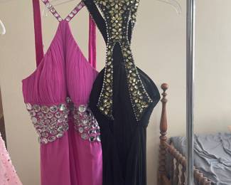 Gorgeous beaded evening gowns